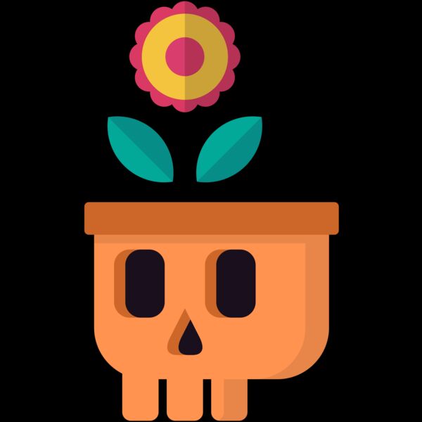 Elements Skull logo template 08 Thumbnail